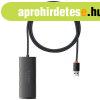 Baseus Lite Series 4in1 USB3.0 Hub Black