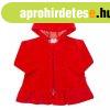 Pl�ss kapucnis pul�ver New Baby Baby piros