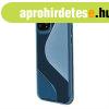 S-tok rugalmas bor�t�val TPU tok Huawei P40 Lite E k�k telef
