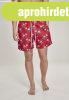 Urban Classics Pattern?Swim Shorts firered/rose