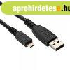 USB-Micro USB mobiltelefon t�lt�- �s adatk�bel 1 m�ter