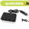 Szivargy�jt� eloszt� 4-es + 2 USB aljzat + 1 Type-c 12/24V M