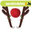 Kar�csonyi szarvas agancs + piros orr aut�ra 56164857
