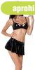 Wetlook Passion DEBY SET szexi miniszoknya �s melltart�, L-X