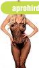 Penthouse Lingerie Dirty Mind Fishnet Catsuit, XL
