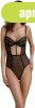 Passion Varella Eco Collection Bodysuit fekete, XXL-XXXL