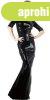 Evelyn fekete latex ruha, L