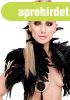 Kinky Diva Feather Shoulder Wrap Black