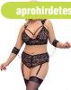 Plus size csipk�s szett Seductive Bondage, XXL