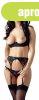 Cottelli Shelf Bra, Suspender Belt and String Set 2210185, 8