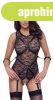 Cottelli Bondage Lace bodysuit with straps M