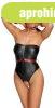 Cottelli Bondage - shiny body with arm restraints black-red,