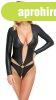 Cottelli Crotchless Long Sleeve Body Matte Look 2644479 Blac