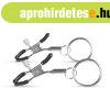 Easytoys Metal Nipple Clamps With Ring Fetish Collection