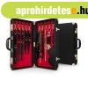Bedroom Fantasies Bondage Suitcase PU Leather 13 pcs