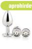Dream Toys Gleaming Love Plug Silver Set