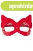 KINKY DIVA CAT MASK RED