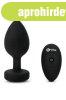 b-Vibe Vibrating Jewel Plug XXL Black