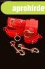 KINKY DIVA WRIST & THIGH CUFFS RED