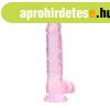 REALROCK Realistic Dildo with Balls - 8 / 21 cm pink