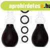 Ouch Nipple Erector Set - Bimb�szivatty�k Fekete