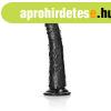 RealRock Slim sticky realistic dildo 15.5 cm black