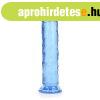 RealRock Crystal Clear Realistic 8? k�k dild� tapad�korongga