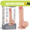 Lovetoy 8'' Sliding Skin Dual Layer Dong F