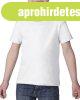 Kereknyak� r�vid ujj� gyerek p�l�, Gildan GIP5100, White-6T 