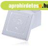 Gy�ngyh�zf�ny� aj�nd�kdoboz f�lbeval�ra - ez�st sz�n� keresz