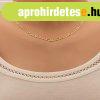 Csillog� arany nyakl�nc - h�rom ov�lis �s egy hossz�k�s szem