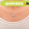 Nyak�k 925 ez�stb�l, l�nc �s szitak�t� alak� med�l, cirk�ni�