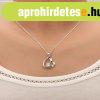 Nyak�k 925 ez�stb�l, f�nyes szab�lyos sz�vk�rvonal kerek cir