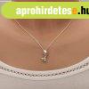 925 ez�st nyakl�nc, kis f�nyes delfin, csiszolt tiszta cirk�
