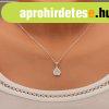 925 ezst nyakk, csillog cirknis knnycsepp, lnc