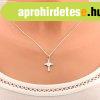 Nyakk 925 ezstbl, kereszt cirknikkal dsztve, szv kr
