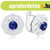R�diumozott f�lbeval� 925 ez�stb�l, napocska - k�k cirk�nia,