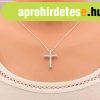 925 ez�st nyak�k, nyakl�nc med�llal, latin kereszt cirk�ni�k