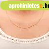 F�nyes 375 arany nyakl�nc - s�r�n �sszekapcsolt sz�gletes sz