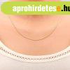 9K arany nyakl�nc - s�r�n �sszekapcsolt, lapos, ov�lis szeme