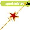 585 arany kark�t� - piros f�nym�zas csillag �s �tl�tsz� cirk