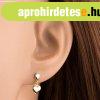 Bedug�s f�lbeval� 14K s�rga aranyb�l - kis csepp �s f�gg� sz
