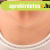 F�nyes 925 ez�st nyakl�nc, hossz� �s r�vid ov�lis szemek, sz