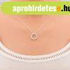 925 ez�st nyak�k, nyakl�nc med�llal, csillog� cirk�ni�s kari