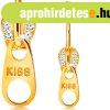 K�ld�k piercing s�rga 9K aranyb�l - cirk�ni�kkal �s KISS fel