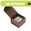 Aj�nd�kdoboz gy�r�re vagy f�lbeval�ra, barna sz�n gy�ngyh�zf