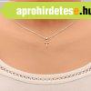 Med�l feh�r 14K aranyb�l - kereszt keskeny sz�rakkal �s �tl�