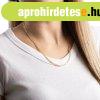 Arany nyakl�nc - h�rom ov�lis szem, r�szek g�r�g kulccsal, 5