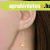 F�lbeval� s�rga 14K aranyb�l - l�ncon f�gg� sz�vek, stekkere