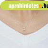 925 ez�st nyakl�nc, f�nyes l�nc, nagy nyomtatott J bet�